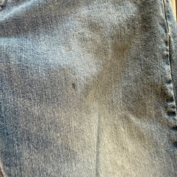 Levis Mens W34 L32 Blue Straight-Leg Denim Jeans 99% Cotton & 1% Elastane - Picture 4 of 10